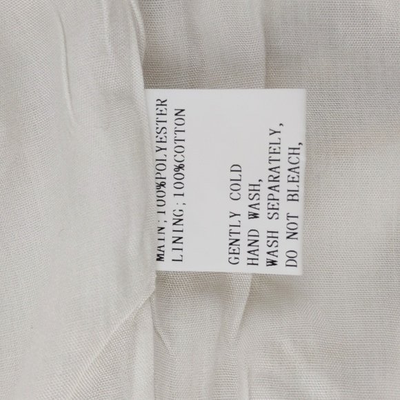 Minnie & Co Women's Shorts Size 10 Beige Green White Zip Fly Pockets Lined NEW - Picture 9 of 10